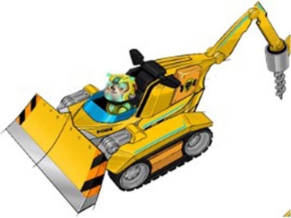 Produktbild Spin Master Paw Patrol Aqua Pups Deluxe Rubble