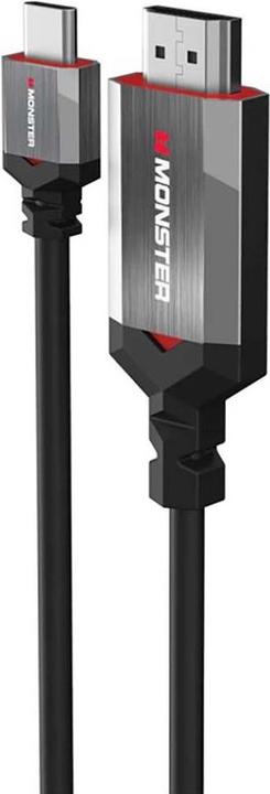 Produktbild Monster Cable USB C Vers HDMI Essentials UHD 4k Hdr 60hz 2m (2 m, HDMI)