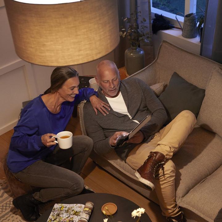 Image du produit Philips Lampe à LED (E27, 5.50 W, 470 lm, 3 x, F)