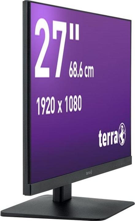 Actual product image Wortmann TERRA LCD/LED 2748W V3 schwarz HDMI/DP/USB-C GREENLINE PLUS (1920 x 1080 pixels, 27")