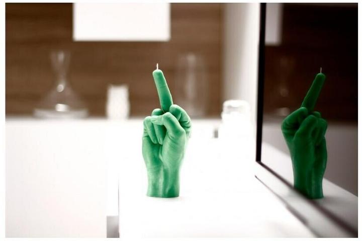 Image du produit Candle Hand Va te faire foutre (1 pcs)