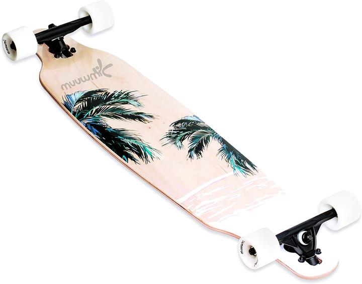 Actual product image Muuwmi Longboard Abec 7 Beach | 558 (38.19")