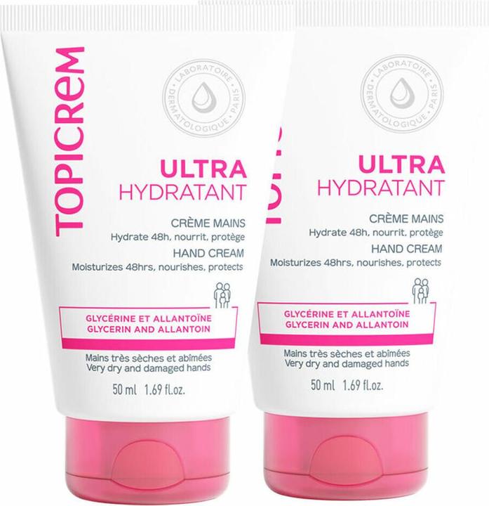 Actual product image Topicrem Pack Dúo Uh Crema De Manos Ultra-Hidratante 50 Ml 2ª Ud 50 % (100 ml)