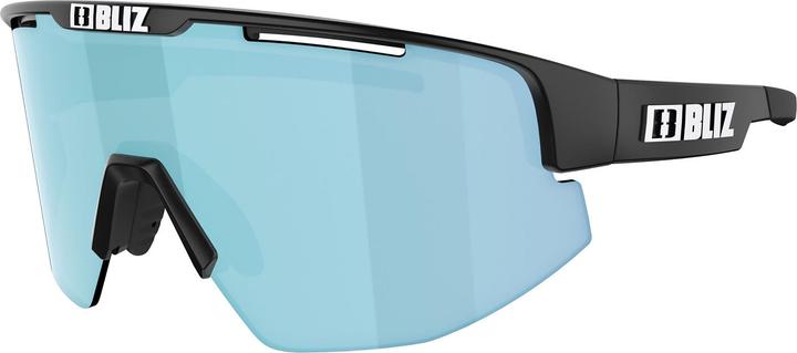 Bliz Matrix Small (Matt Black, Smoke Ice Blue)