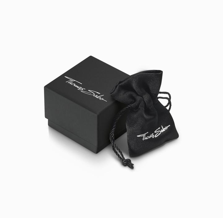 Produktbild Thomas Sabo Halskette mit weissen Steinen Silber (925er Silber, 38 - 42 cm)