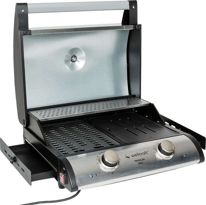 Immagine prodotto Wellcraft Gourmet-Profi-Elektrogrill 2200 W (2.20 kW)