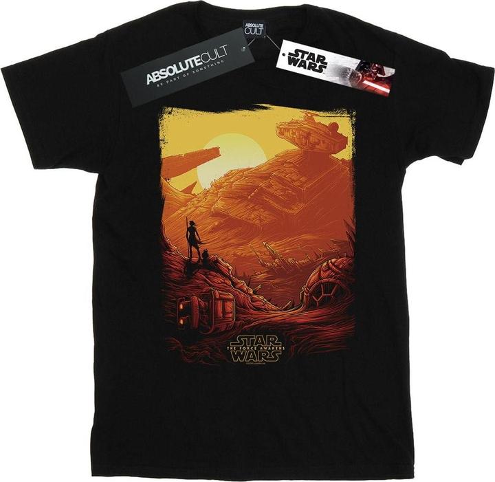 Star Wars Rey Art Poster TShirt (XL)