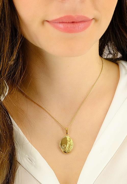 Produktbild Muau Medaillon Oval (750/18 K Gold)