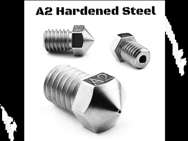 Actual product image German RepRap M6 Hard Steel 1 75 0.4mm (Blast pipe)