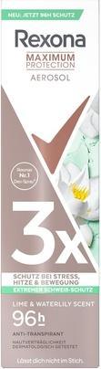 Produktbild Rexona Deo Spray Maximum Protection Lime and Waterlily 150 ml (Spray, 150 ml)