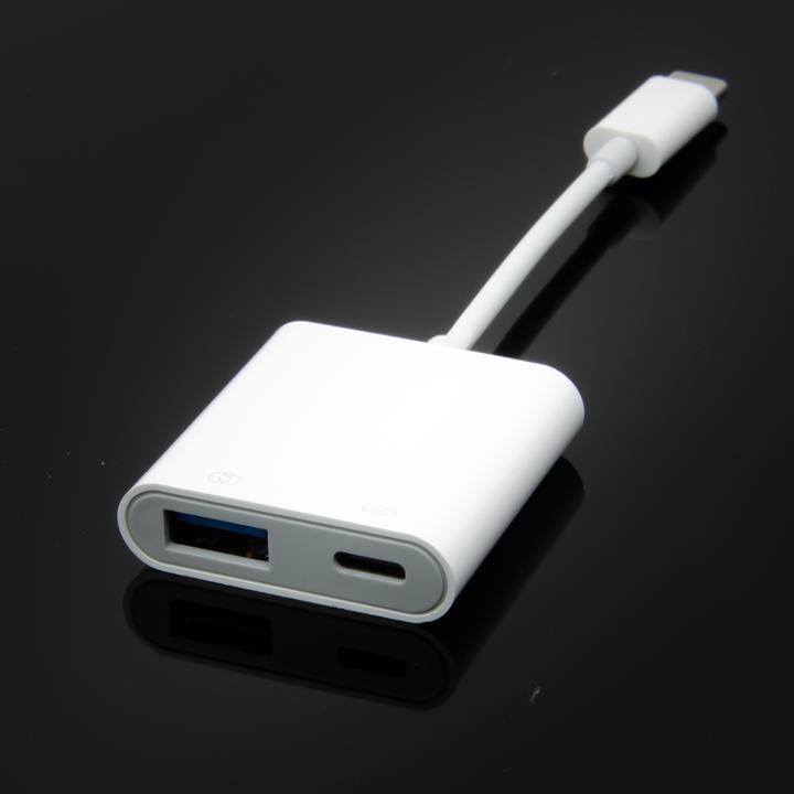 Produktbild Purecrea OTG 2 in 1 USB 3.0 Typ-C Adapter (USB 3.0, USB 3.0)