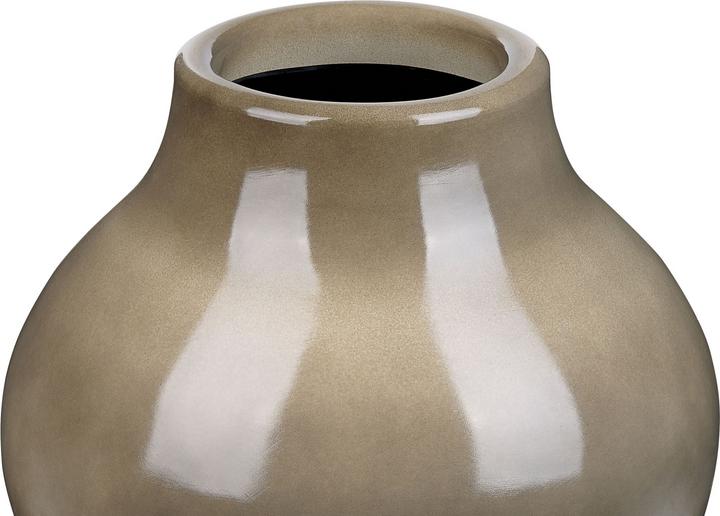 Productafbeelding Beliani Bloemenvaas Terracotta taupe 31 cm MAGAN (1 x)