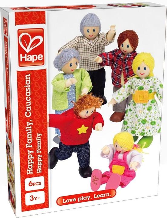 Image du produit Hape Famille de poupées couleur peau claire