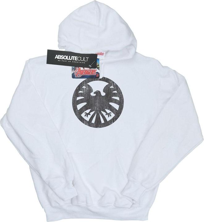 Produktbild Agents Of SHIELD Distressed Logo Kapuzenpullover (4XL)