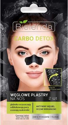 Bielenda Carbo Detox Carbon Plasters On The Nose From Activated Carbon