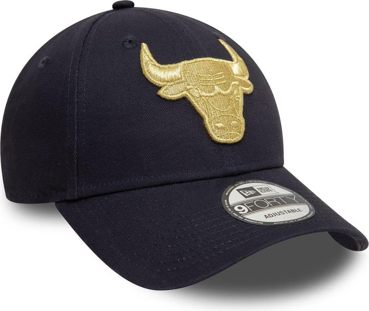 Image du produit New Era 9Forty Strapback Cap - METALLIC Chicago Bulls