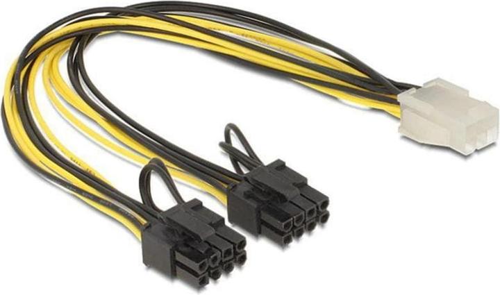 Delock 6Pin auf 2x 8Pin für Grafikkarte