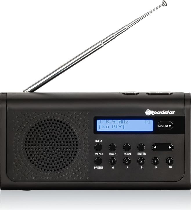 Produktbild Roadstar TRA-300D+/BK (DAB+, FM)