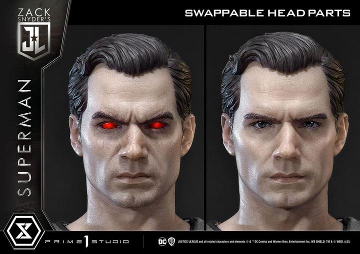 Produktbild Prime 1 Studio Justice League statuette Superman Black Suit Edition 84 cm