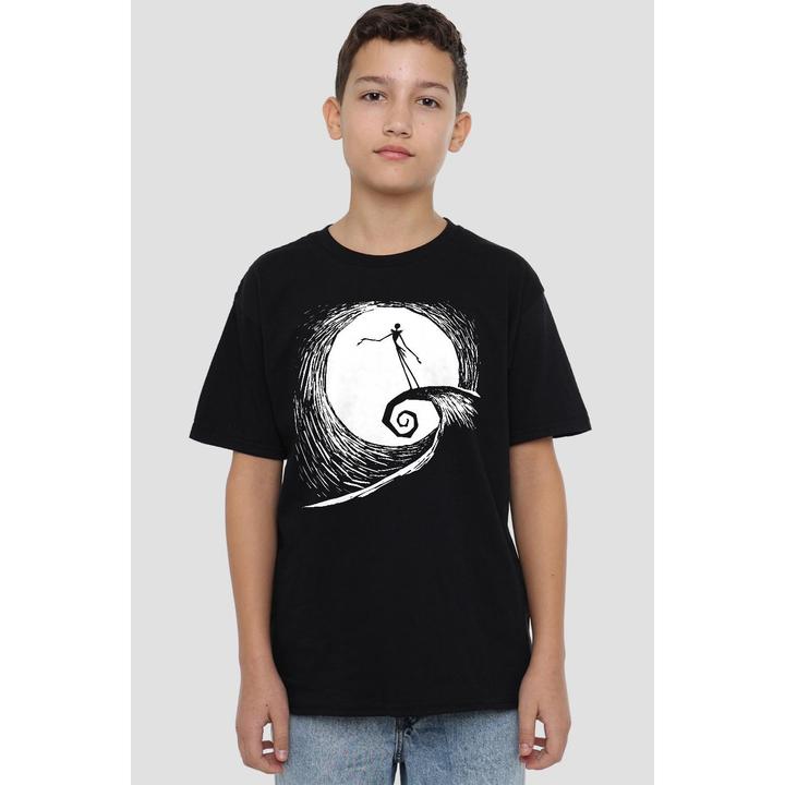 Immagine prodotto The Nightmare Before Christmas Maglietta Jack Silhouette Lunare Bambini (104)
