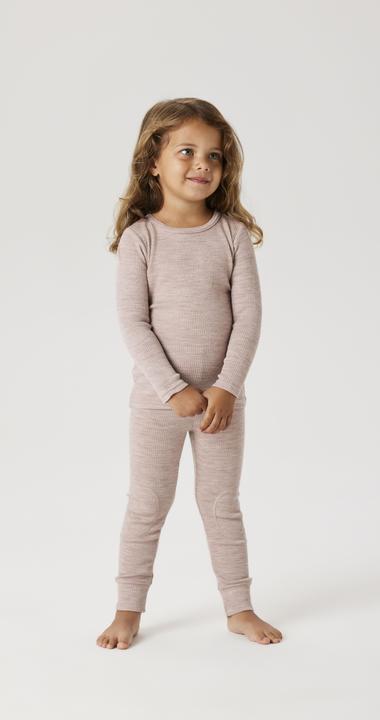 Actual product image Name it Nmnwax Wool Rib Ls Top Noos (122)
