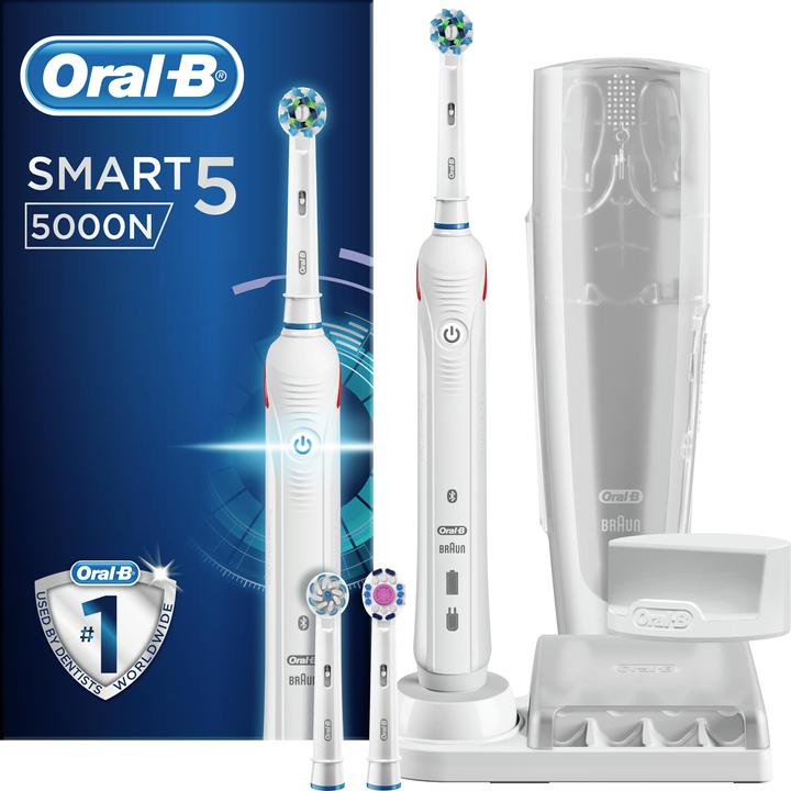 Produktbild Oral-B Smart 5 5000N Erwachsener Rotierende-vibrierende Zahnbürste (Oszillierende Zahnbürste)