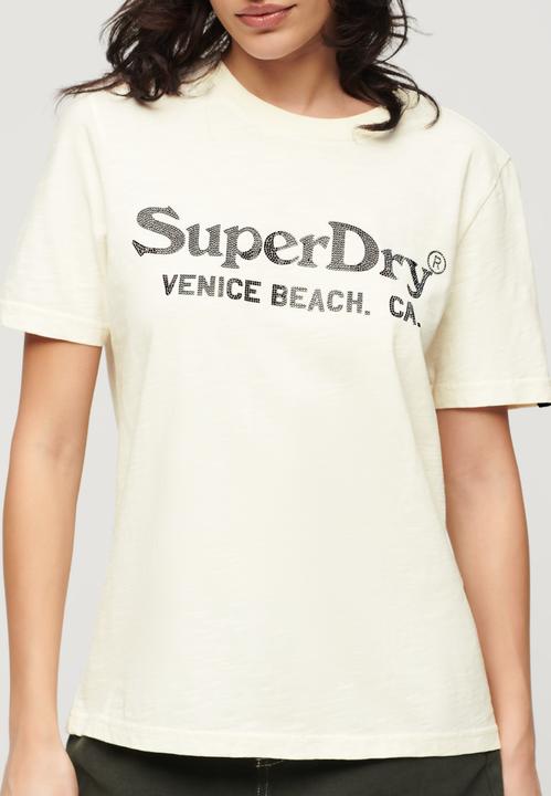 Actual product image Superdry Metallic Venue Relaxed T-Shirt (12)