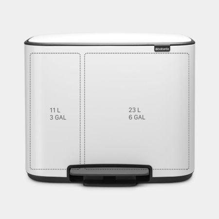 Produktbild Brabantia Bo Treteimer 11 + 23 L (34 l)