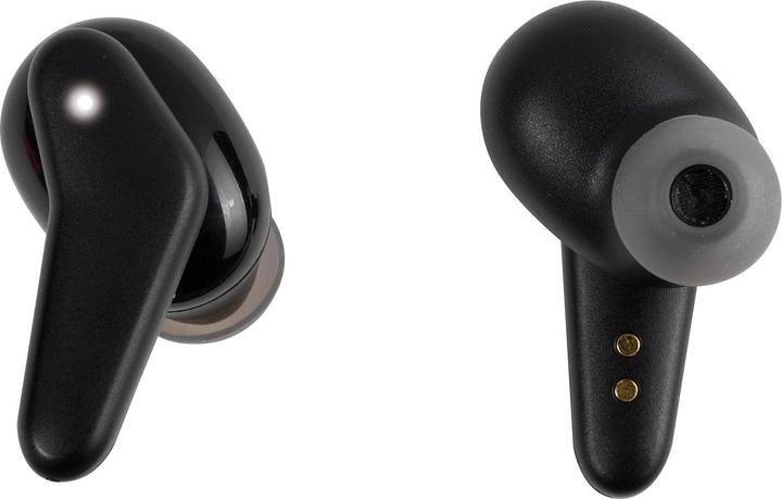 Image du produit Vivanco Casque Bluetooth + boîtier de recharge, noir (pas de réduction du bruit, 12 h, Sans fil)