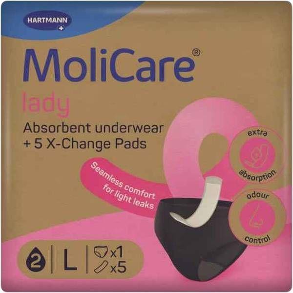 Actual product image Hartmann Molicare La Ab Un+5 Pa G.L (1 x, M, L)