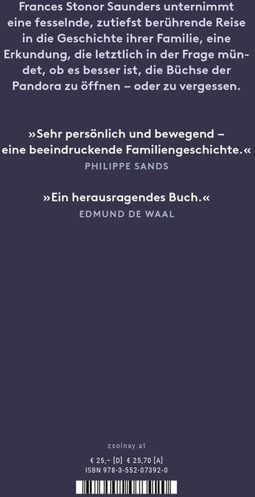 Produktbild Der Koffer (Deutsch, Brigitte Hilzensauer, Frances Stonor Saunders, 2024)