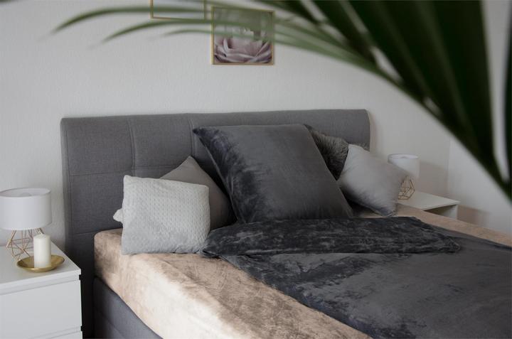 Produktbild Aspero 2 Flanell-Spannbettlaken PERPIGNAN (160 x 200 cm)