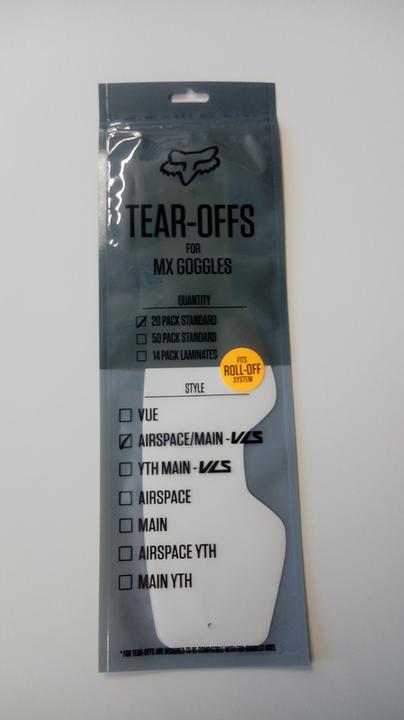 Produktbild Fox Tear-Off 24 Airspc/Main Ii R-Off Std