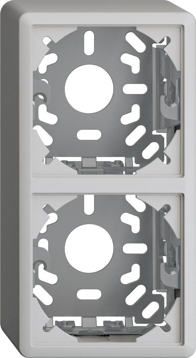 Image du produit Feller EdizioDue Boîtier + étrier de fixation pour FX Gr.2x1 AP H54