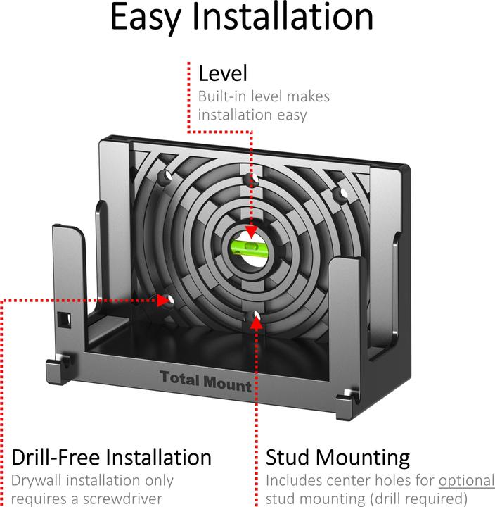Produktbild Innovelis TotalMount Mounting Frame for Nintendo Switch / Switch OLED (Switch OLED, Switch)