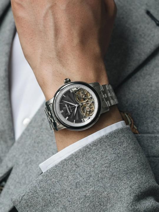 Produktbild Thomas Earnshaw ES-8255-11 Longitude Double Barrel Automatik 42mm (Analoguhr, 42 mm)