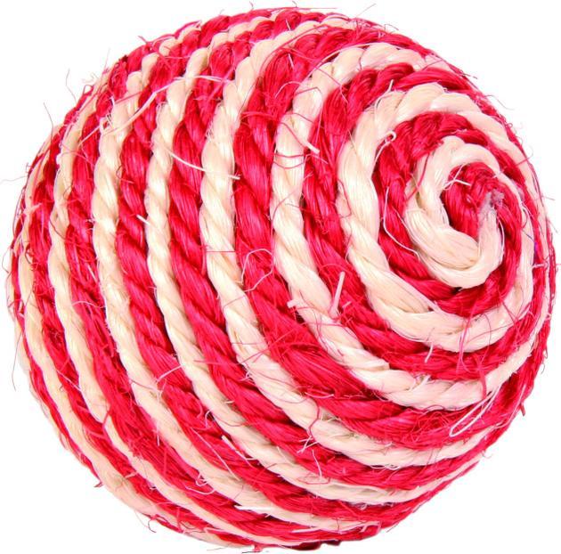 Actual product image Jolly Paw Jollypaw - Cat toy - Sisal ball with rattle - 1 piece (Catmint toy)