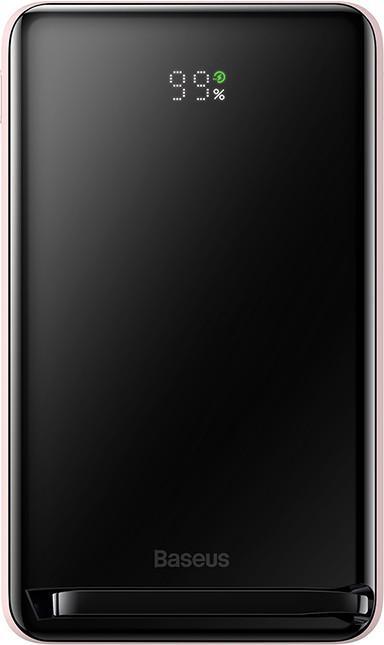 Productafbeelding Baseus Powerbank Magnetic 10000mAh 20W (roze) (10000 mAh, 20 W, 38.50 Wh)