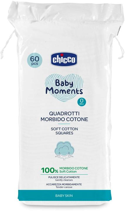 Chicco Cotons d'ouate (Pack mensuel, 60 pièce(s))