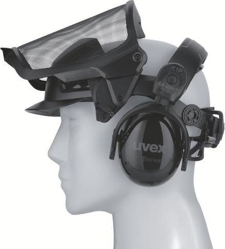 Actual product image Uvex Safety 9790215 Mesh Visor Black