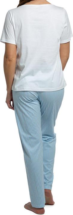 Immagine prodotto Mey Pigiama Night2Day - Maglietta in cotone biologico con pantaloni lunghi (40, L)