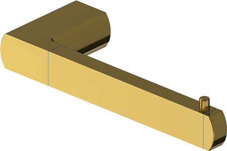Gustavsberg Distributeur de papier toilette carré, laiton brossé