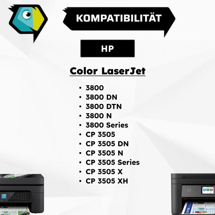 Image du produit Inkadoo Toner compatible avec HP CE271A / 650A toner, cyan cyan (C)