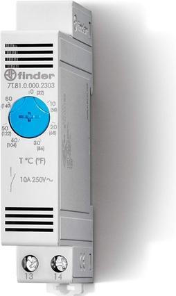 Produktbild Finder Vari-Thermostat 1S-10A f. DIN-Schiene 7T.81.0.000.2303