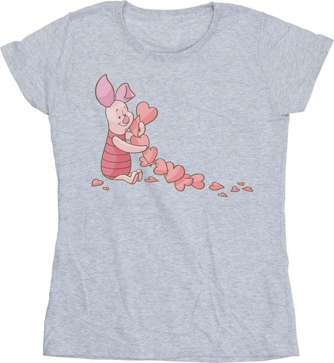 Disney Winnie The Pooh Piglet Chain Of Hearts TShirt (L)