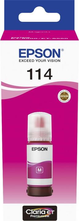 Actual product image Epson 114 EcoTank ink bottle (M)