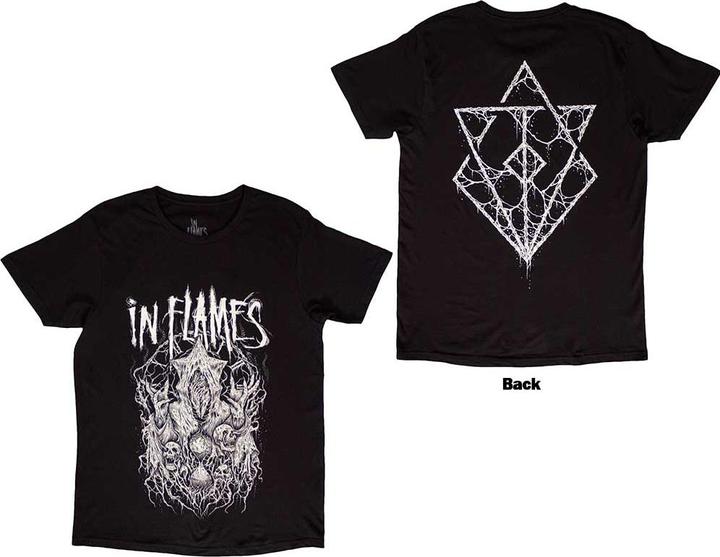 In Flames Buried in Time Back Print