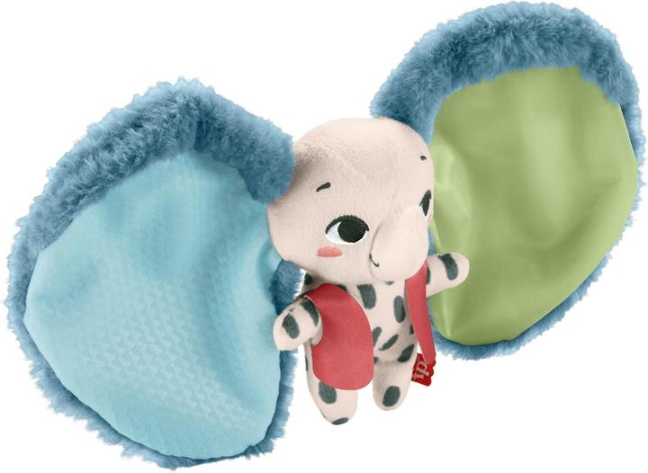Produktbild Fisher-Price Planet Friends Riesenohr Elefant sensorisches Spielzeug für Neugeborene, Plüsch-Elefant für Neugebor (18.40 cm)
