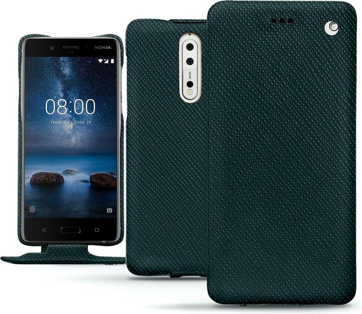 Actual product image Noreve Leather cover vertical (Nokia 8)