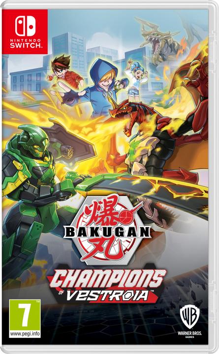 Produktbild WB Bakugan: Champions of Vestroia Standard Mehrsprachig Nintendo Switch (Switch, Switch Lite, Switch OLED, Multilingual)